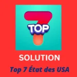 Solution top 7 état des usa