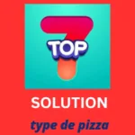 solution Top 7 Type de pizza